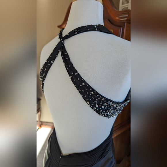 Black Prom Dress Size M - Picture 8 of 9